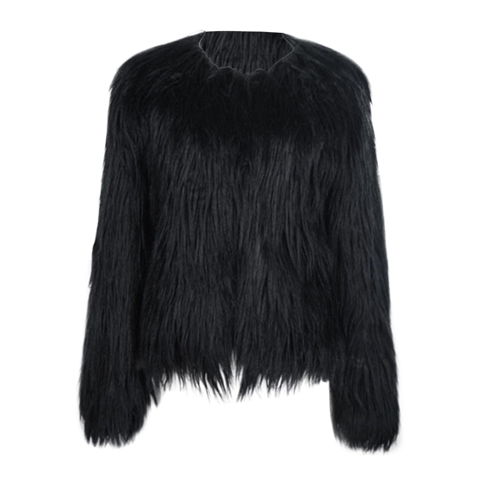 Baby/Kids Girls Fleece Fur Long Sleeve Warm Coat childrensterritory