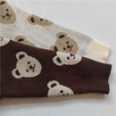 Baby/Kids Unisex Cartoon Bear Knitwear/Cardigan childrensterritory