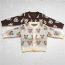 Baby/Kids Unisex Cartoon Bear Knitwear/Cardigan childrensterritory