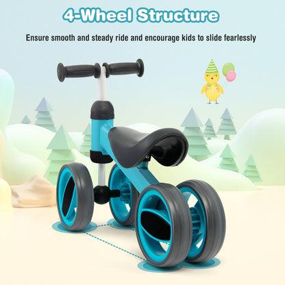 Baby/Toddler Balance Riding Bike w/ 4 Wheels childrensterritory
