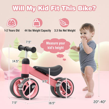 Baby/Toddler Balance Riding Toys w/ 4 Wheels childrensterritory