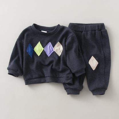 Baby/Toddler Boy 2pcs Cotton Sweater + Pants Sets childrensterritory