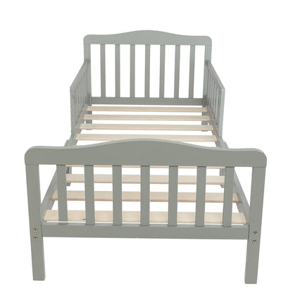 Baby/Toddler Wooden Bed with Safety Guardrails childrensterritory