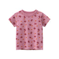 Cartoon Animal Print Kids Summer T-shirt/Tees for Girls/Boys childrensterritory