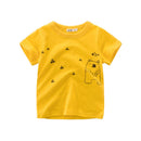 Cartoon Animal Print Kids Summer T-shirt/Tees for Girls/Boys childrensterritory