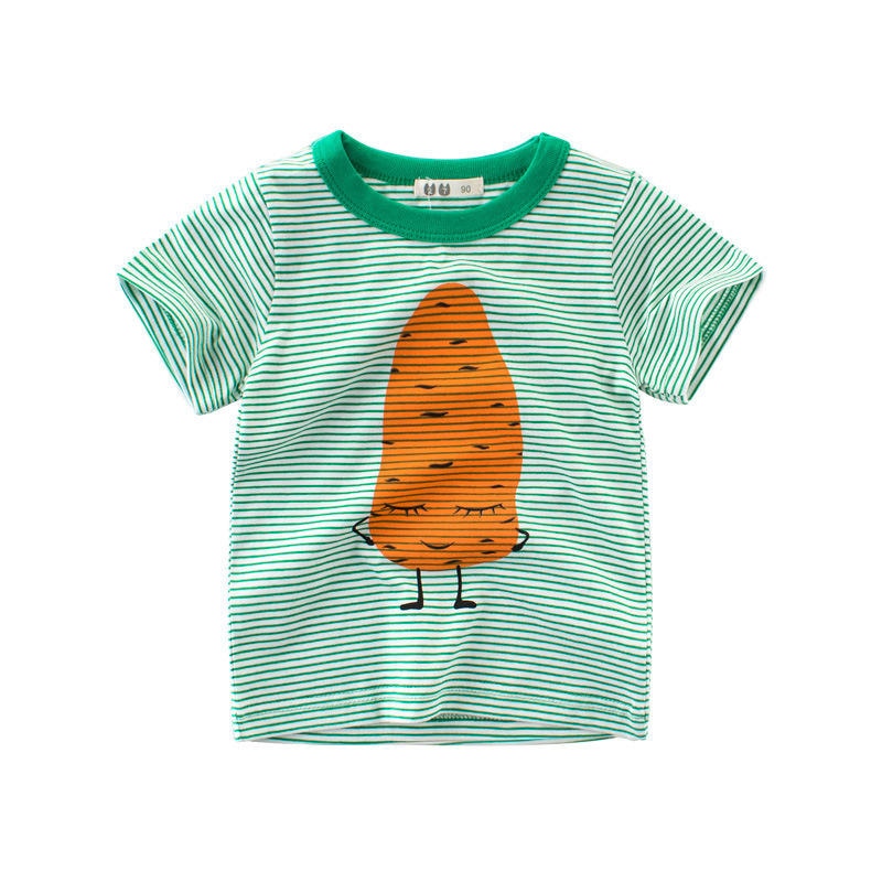 Cartoon Animal Print Kids Summer T-shirt/Tees for Girls/Boys childrensterritory