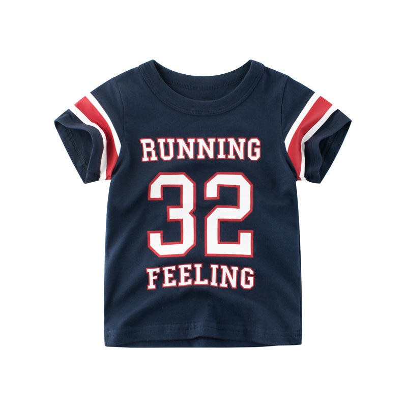 Cartoon Animal Print Kids Summer T-shirt/Tees for Girls/Boys childrensterritory