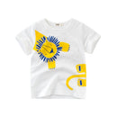 Cartoon Animal Print Kids Summer T-shirt/Tees for Girls/Boys childrensterritory