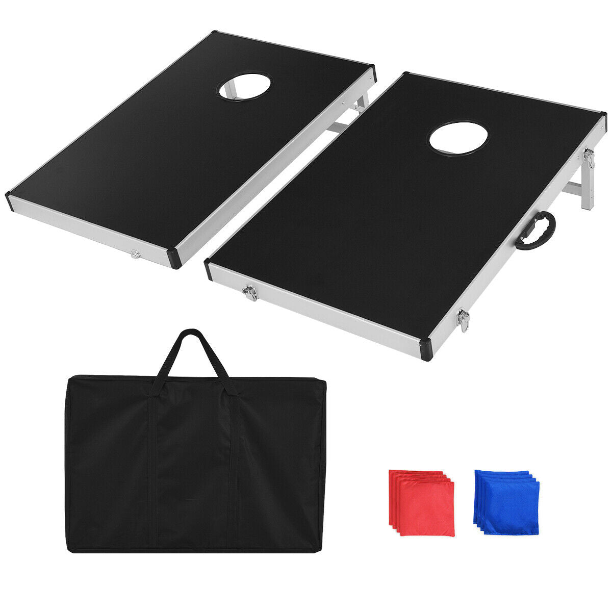 Foldable Bean Bag Cornhole Game Set w/ Carrying Bag childrensterritory