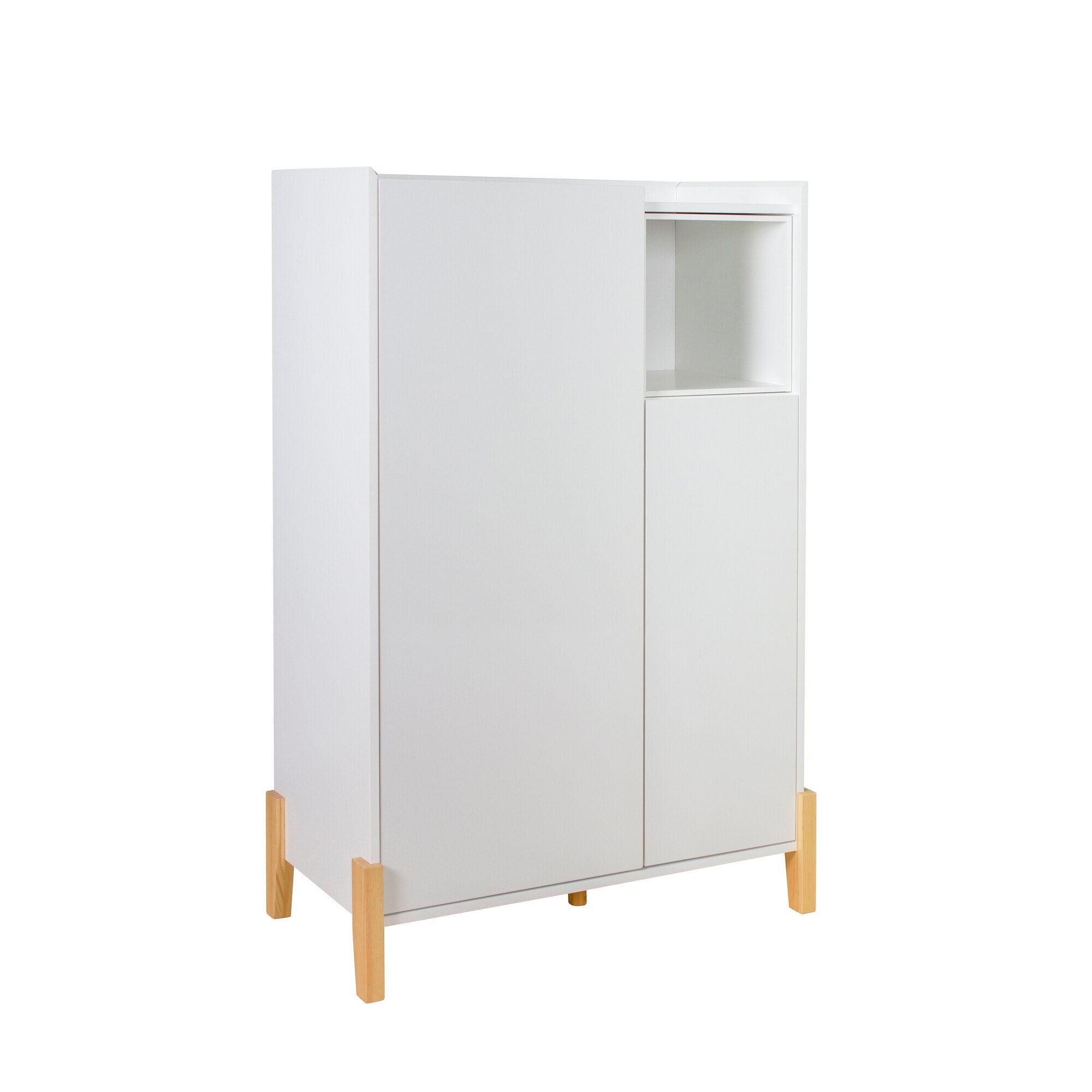 Free-Standing - 47.2 Inch Tall Floor Storage Cabinet