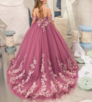 Fully Tiered Backless Ruffles Flower Tulle Dress/Gown childrensterritory