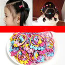 Girls 50PCS/Lot Lovely Rubber Ponytail Holder/Hair Accessories childrensterritory