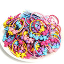 Girls 50PCS/Lot Lovely Rubber Ponytail Holder/Hair Accessories childrensterritory