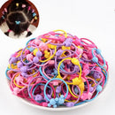 Girls 50PCS/Lot Lovely Rubber Ponytail Holder/Hair Accessories childrensterritory