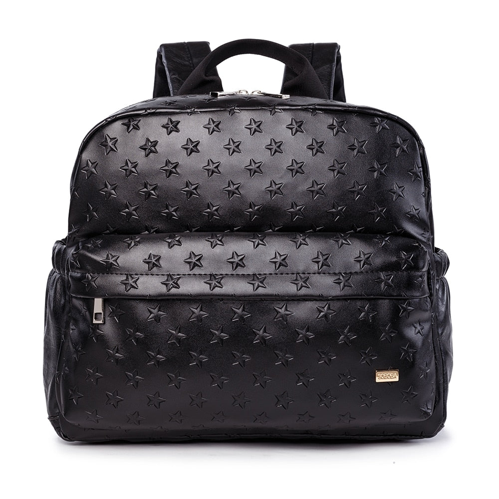 3D Star Pattern Large Capacity Diaper Bag childrensterritory