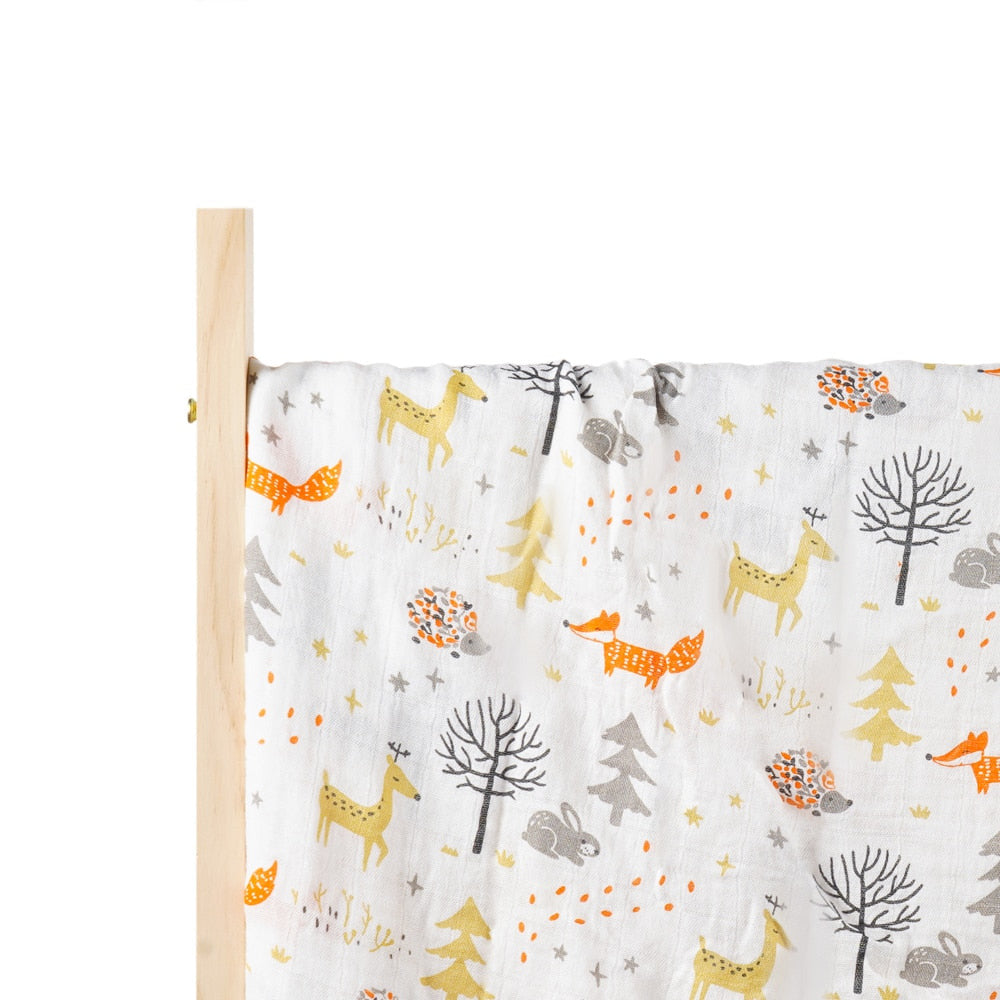 Bamboo Muslin Cotton Baby Swaddle/Wraps childrensterritory