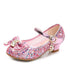 High Heels & Classic Bow Kids Girls Party Shoes childrensterritory