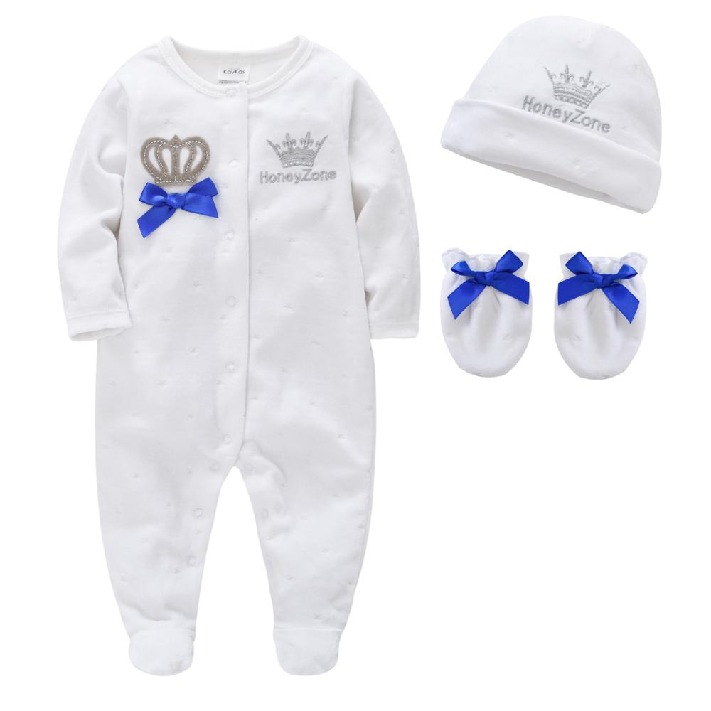 Baby Girl/Boy Soft Clothes Set with Hat Gloves childrensterritory
