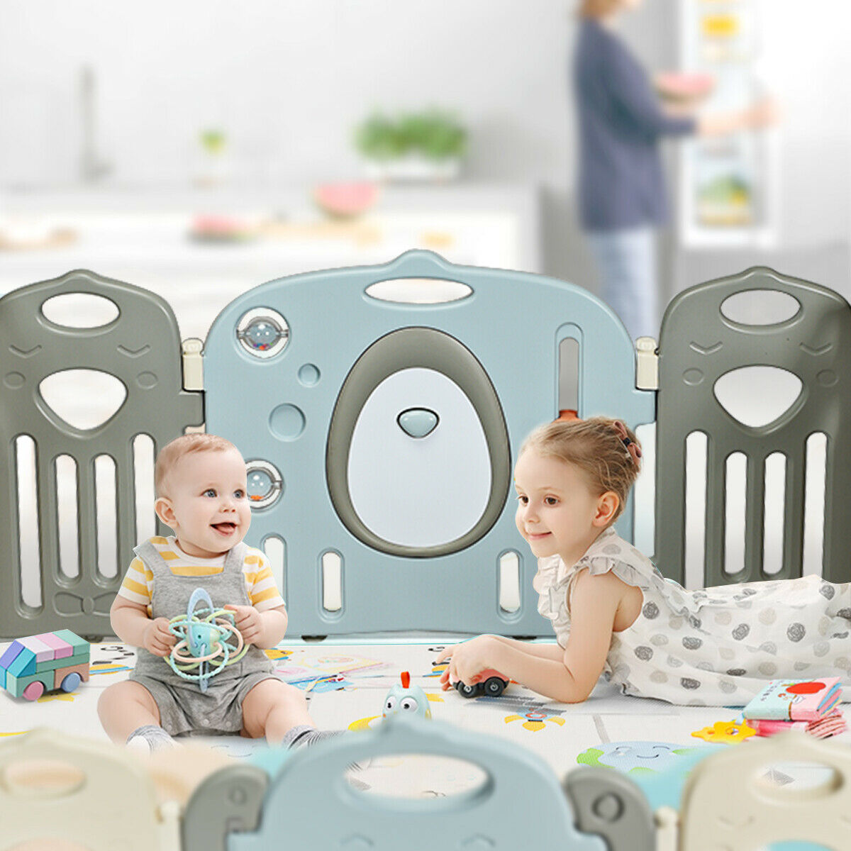 14 Panel Safety Play Yard | Baby Playpen childrensterritory