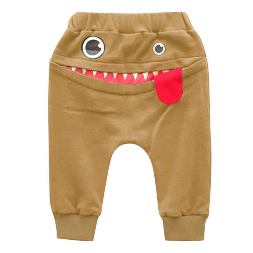 Baby Boys/Girls Cartoon Shark Trousers/Pants childrensterritory
