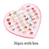 Kids Girls 10/20/36 pcs Cute Adjustable Rings | Makeup Toys childrensterritory