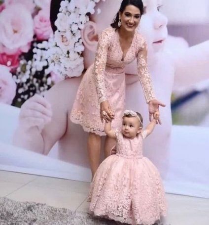 Elegant Mother-Daughter Matching Pageant Dresses childrensterritory