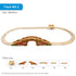 Wood Train Track Railway Toy Set for Kids childrensterritory