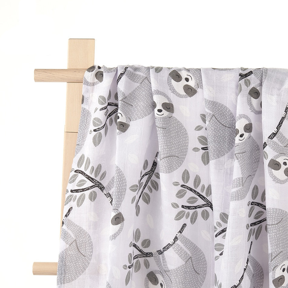 Bamboo Muslin Cotton Baby Swaddle/Wraps childrensterritory
