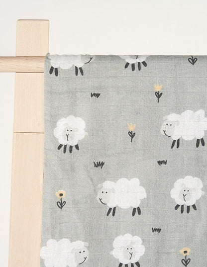 Bamboo Muslin Cotton Baby Swaddle/Wraps childrensterritory