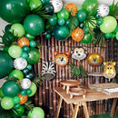 Jungle Safari Theme Birthday Party 109pcs Balloons Garland childrensterritory