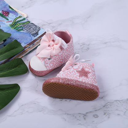 Newborn Girl Printed First Walker Shoes childrensterritory