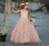 Lace Applique Pageant Flower Girls Dresses For Kids childrensterritory