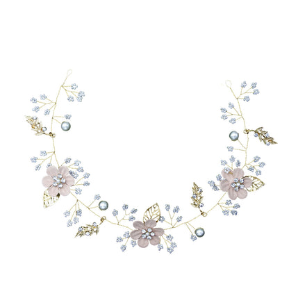 Flower Pearl Headband/Hair Accessories for Girls childrensterritory