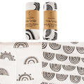 2 Pieces Pack Muslin Cotton Baby Swaddles/Blankets childrensterritory