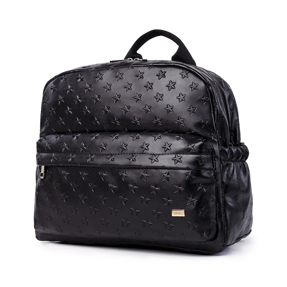 3D Star Pattern Large Capacity Diaper Bag childrensterritory
