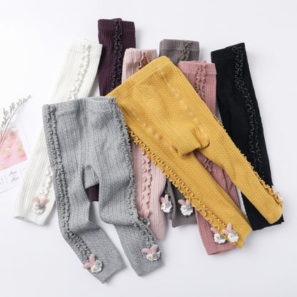 Baby/Kids Girls Warm Knitted Tights/Leggings childrensterritory