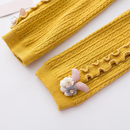 Baby/Kids Girls Warm Knitted Tights/Leggings childrensterritory
