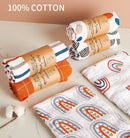 2 Pieces Pack Muslin Cotton Baby Swaddles/Blankets childrensterritory