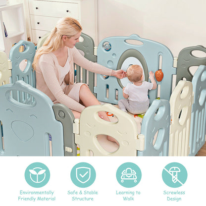14 Panel Safety Play Yard | Baby Playpen childrensterritory