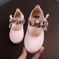 Kids Girls Flats Lace Flower Princess Party Shoes childrensterritory