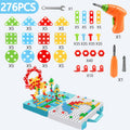 Kids 3D Puzzle Toys | Drill Screw Nut Pretend Play Tool Set childrensterritory