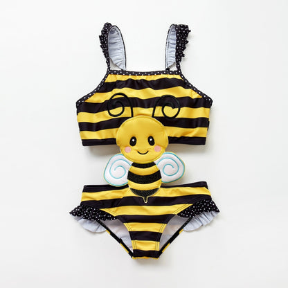 Belly Protection Whole Swimsuit for Baby/Kids Girls childrensterritory