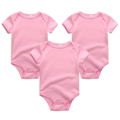 3 Pieces Baby Unisex Cotton Rompers/Jumpsuits childrensterritory