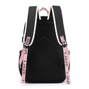 Kids/Teen Canvas School Bag/Backpack With USB Port childrensterritory