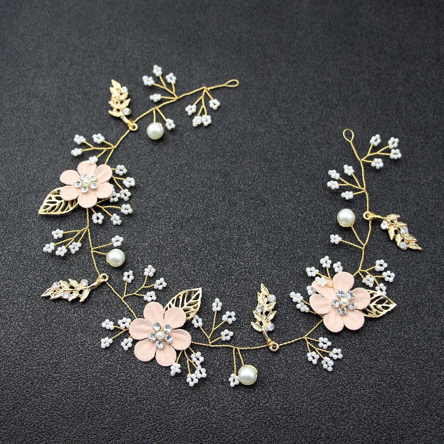 Flower Pearl Headband/Hair Accessories for Girls childrensterritory