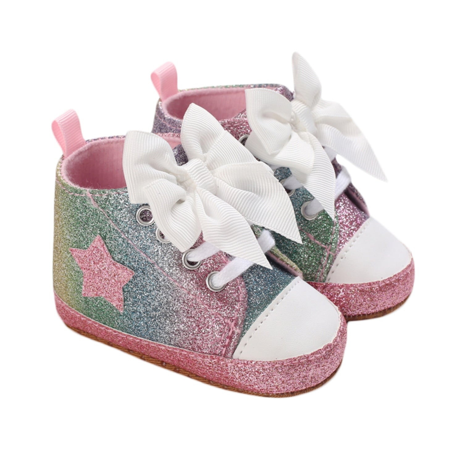 Newborn Girl Printed First Walker Shoes childrensterritory