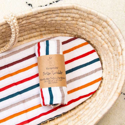 Printed Muslin Swaddle/Blanket for Baby childrensterritory