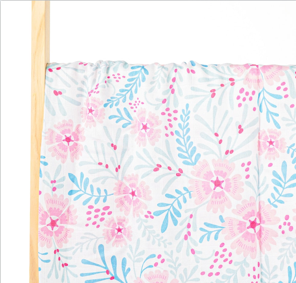 Bamboo Muslin Cotton Baby Swaddle/Wraps childrensterritory