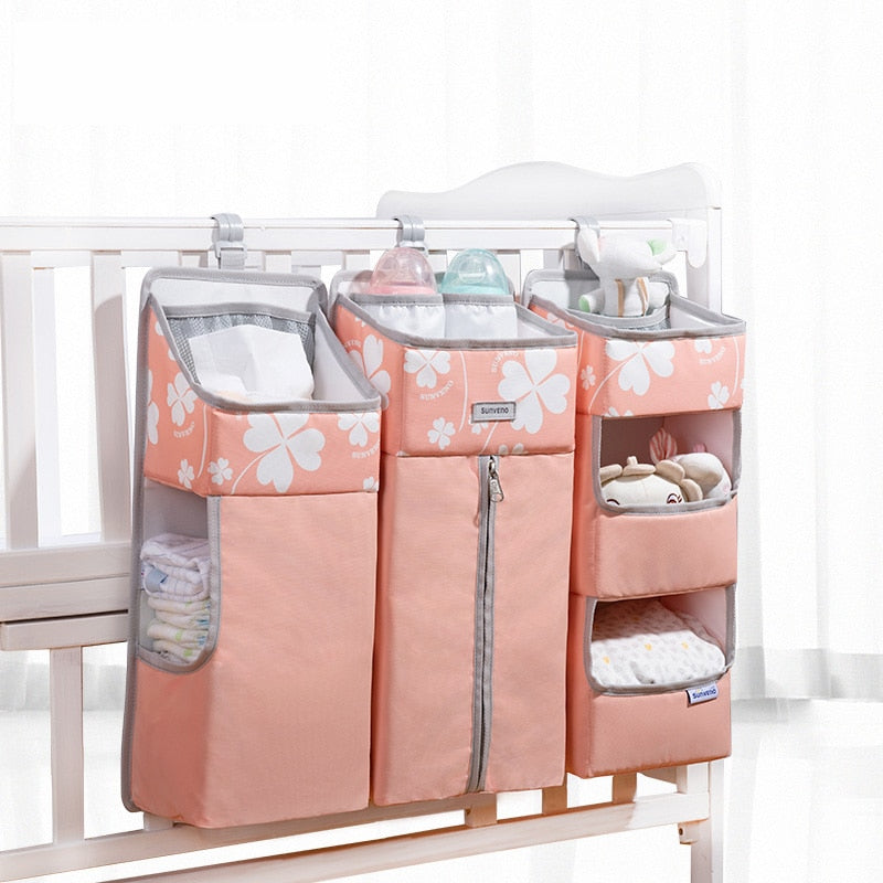 Portable Baby Crib Organizer Hanging Bag childrensterritory