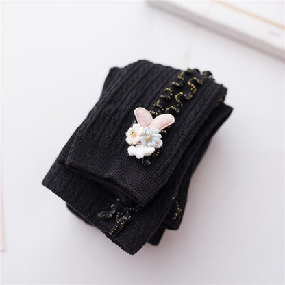 Baby/Kids Girls Warm Knitted Tights/Leggings childrensterritory